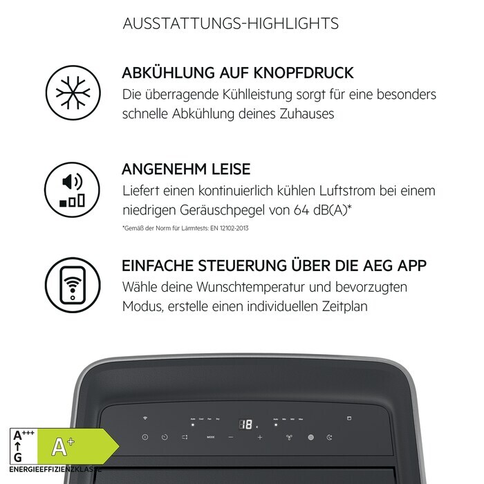 7332543979707 - Comfort 6000 Klimagerät BTU 12000 AXP35U539CW 7332543979707 - Comfort 6000 Klimagerät BTU 12000 AXP35U539CW