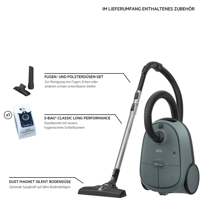 7332543822744 - CLEAN 6000 Staubsauger mit Beutel AB61C1OG 7332543822744 - CLEAN 6000 Staubsauger mit Beutel AB61C1OG