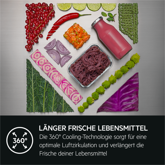 7332543729784 - 8000 Cooling 360° Freistehende Kühl-Gefrierkombination 2010 mm 366 L NoFrost RCB736D5MB 7332543729784 - 8000 Cooling 360° Freistehende Kühl-Gefrierkombination 2010 mm 366 L NoFrost RCB736D5MB