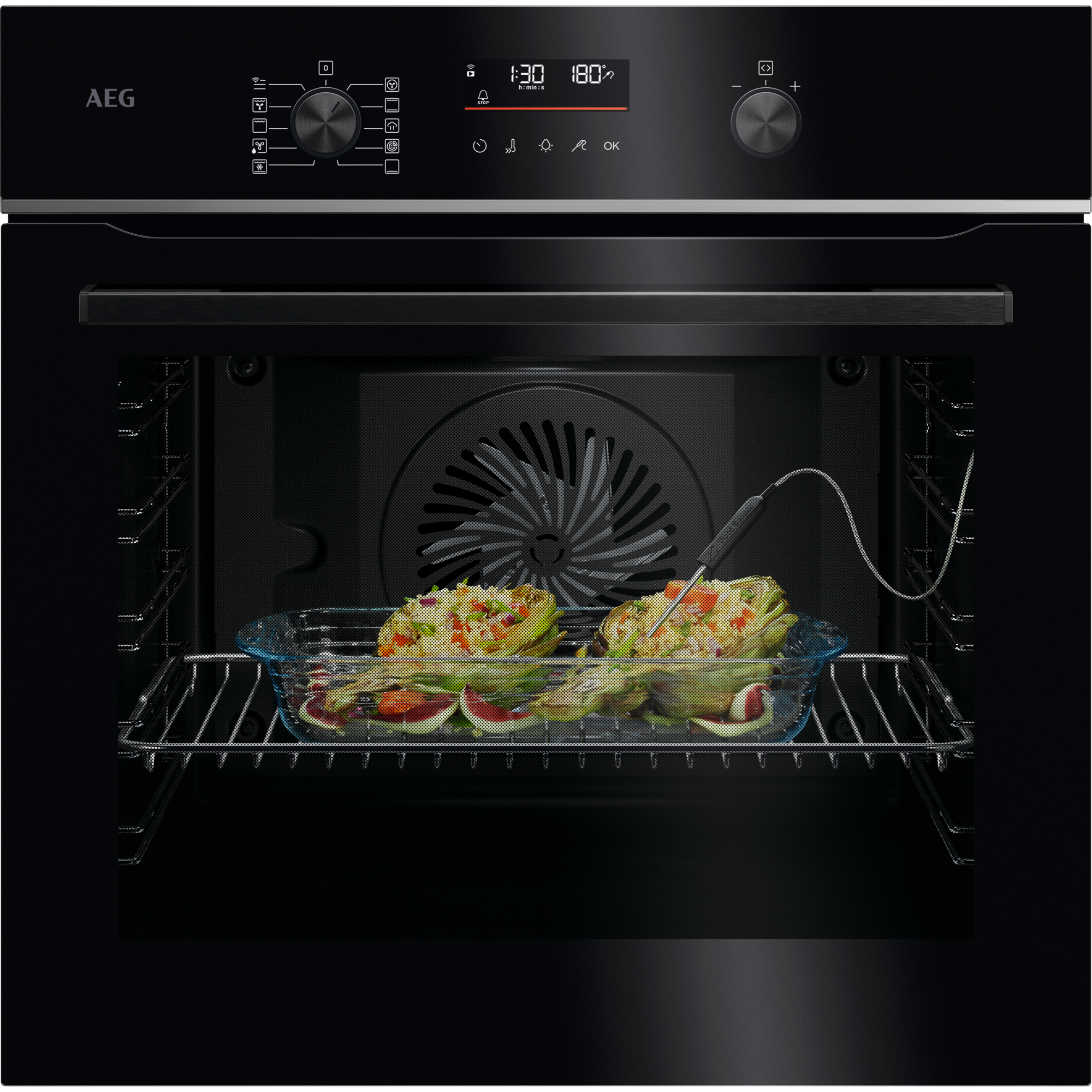 AEG NBU5A10CM Backofen - 65L Edelstahl Mit SurroundCook® Technologie