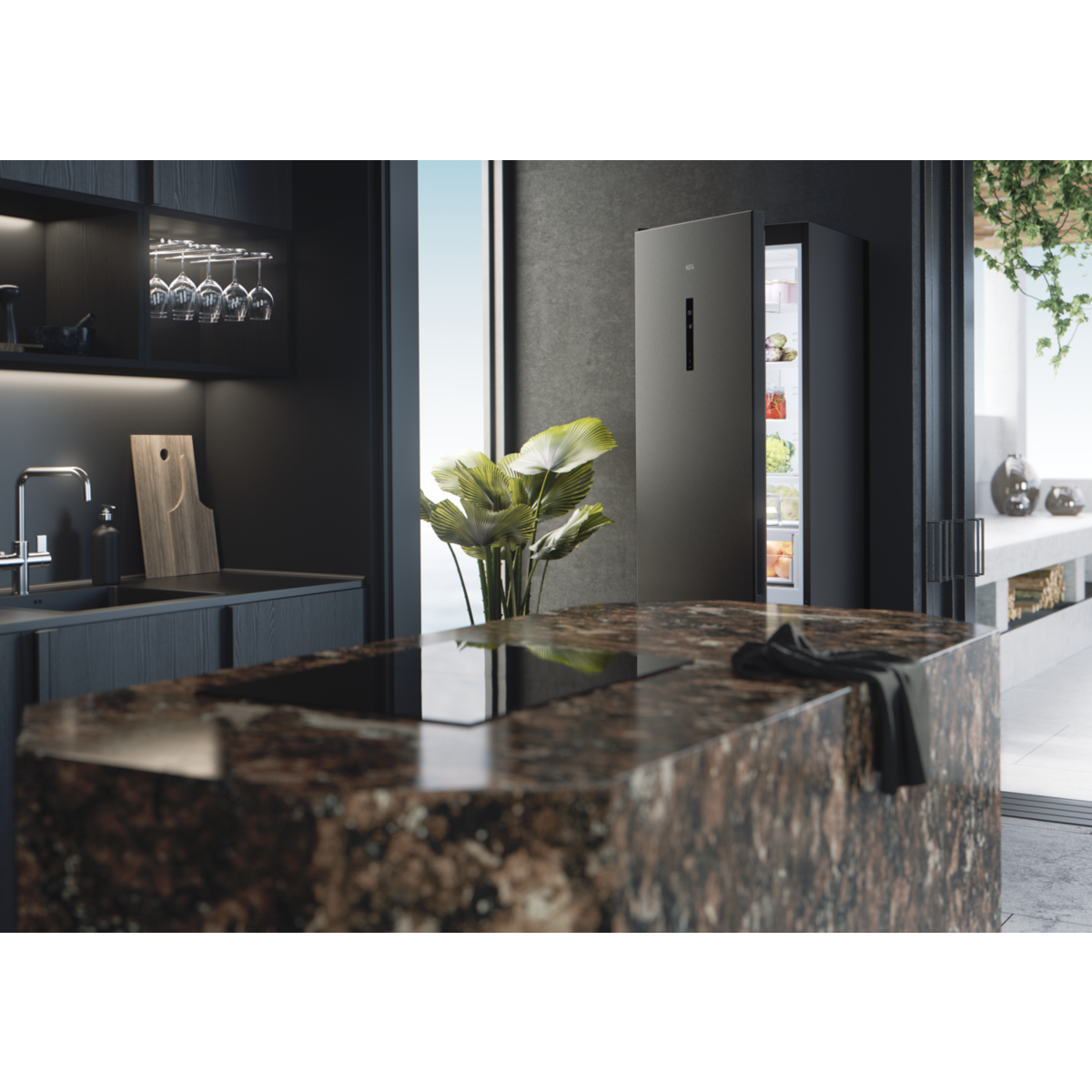 AEG - Side by Side/French Door - RMB952D6VU