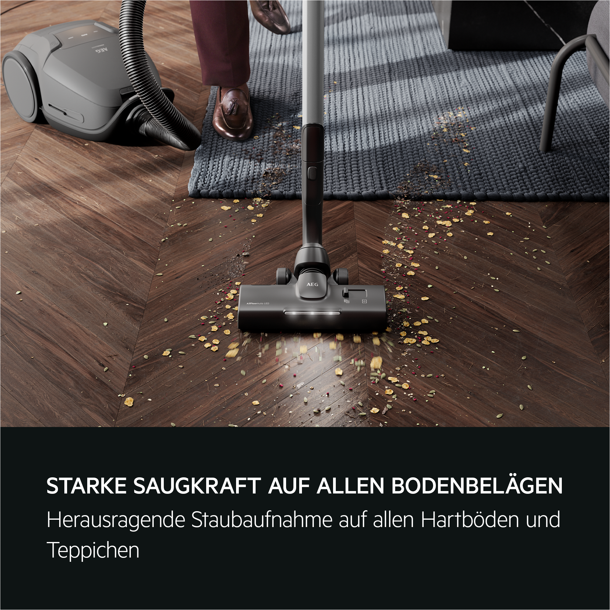 AEG - Staubsauger mit Beutel - AB81A2DG