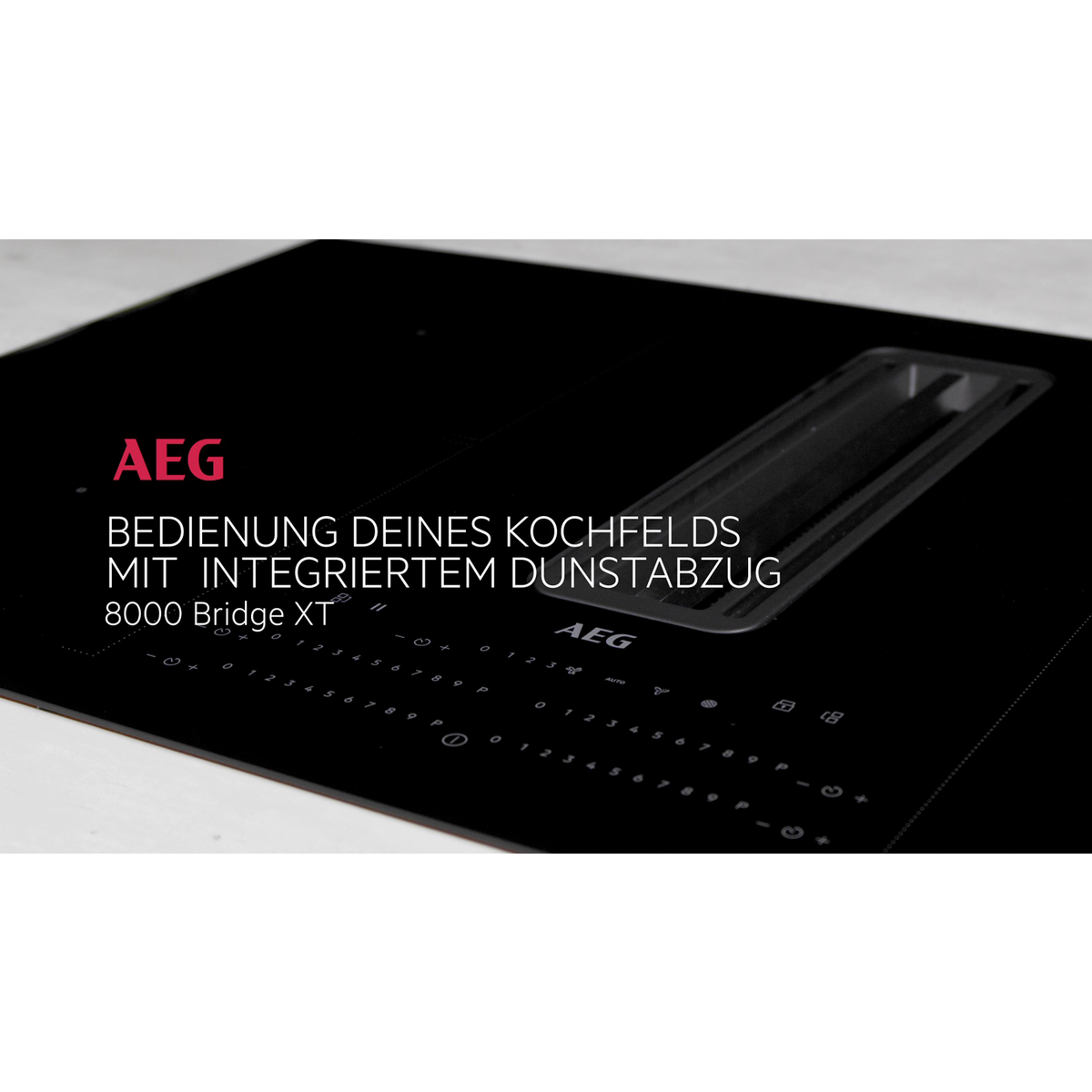 AEG - Kochfelder mit integriertem Dunstabzug - IDE74243IB