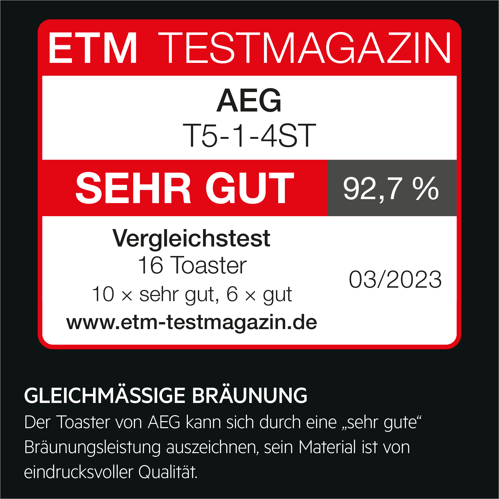 AEG - Espresso-/Kaffeemaschine - CM5-1-6ST