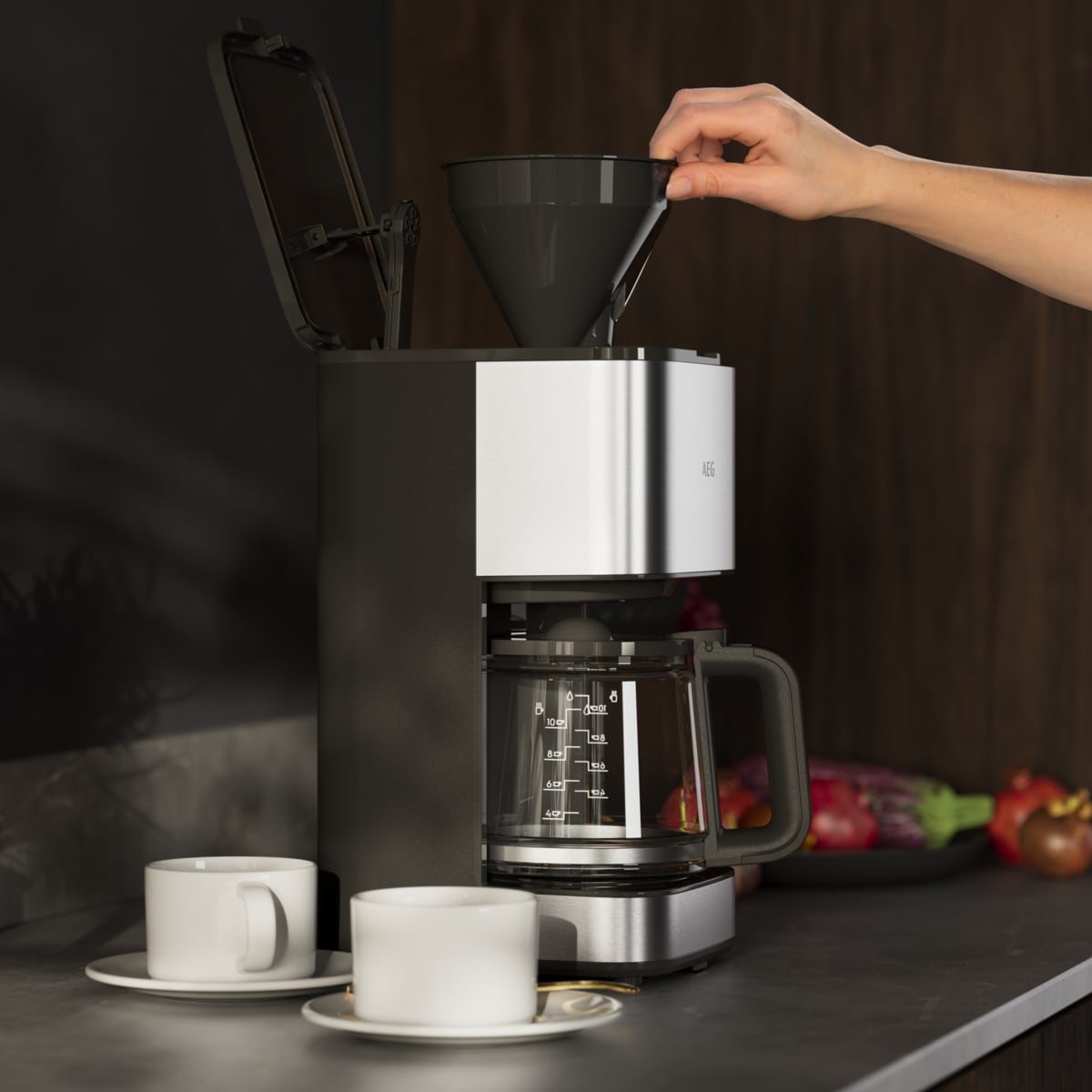 AEG - Espresso-/Kaffeemaschine - CM3-1-3ST