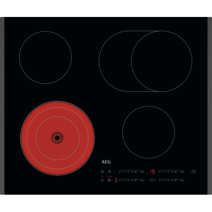 3000 Radiant Hob / Autarkes Glaskeramikkochfeld / 60 cm - Bild 1