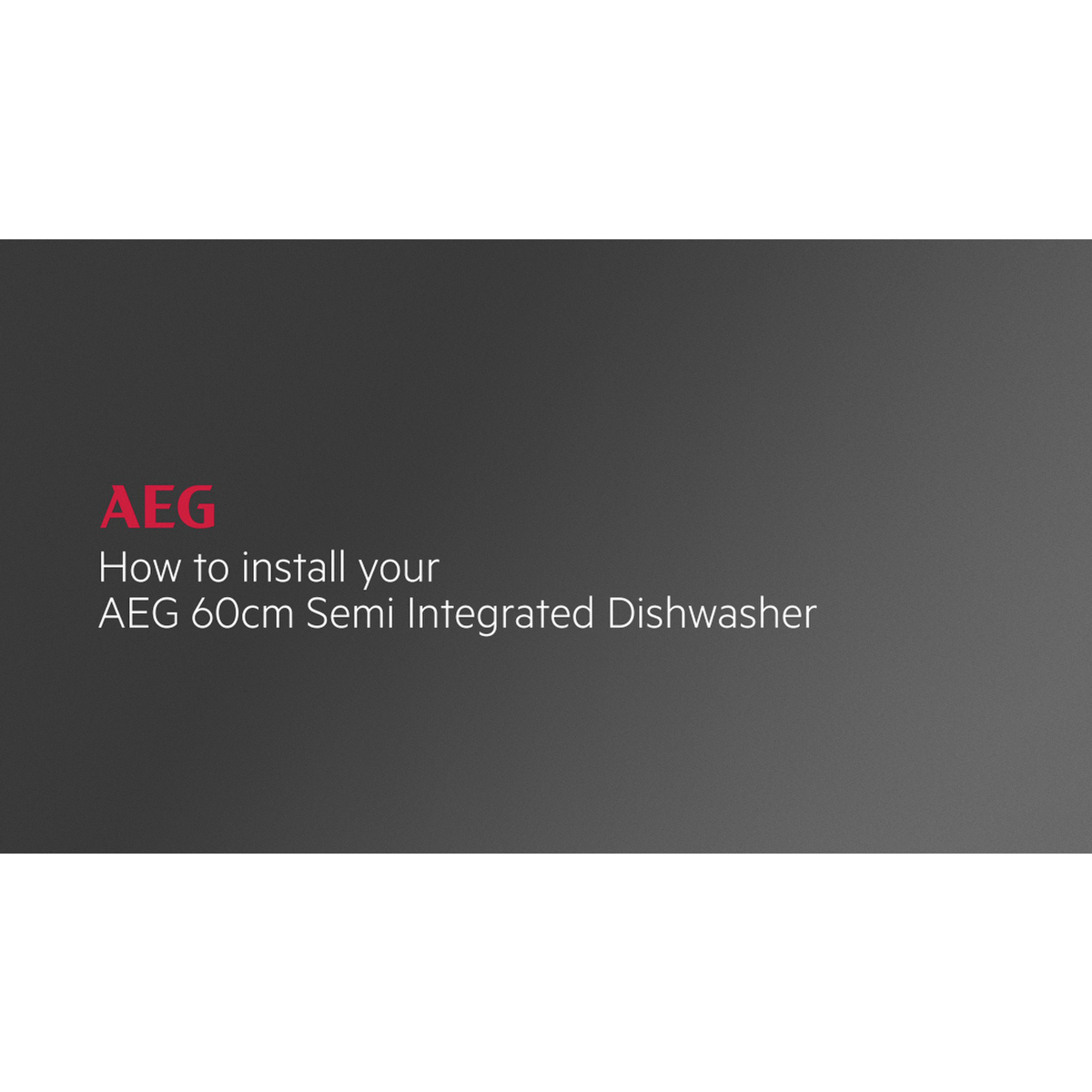 AEG - Geschirrspüler 60 cm - FEE9680APM