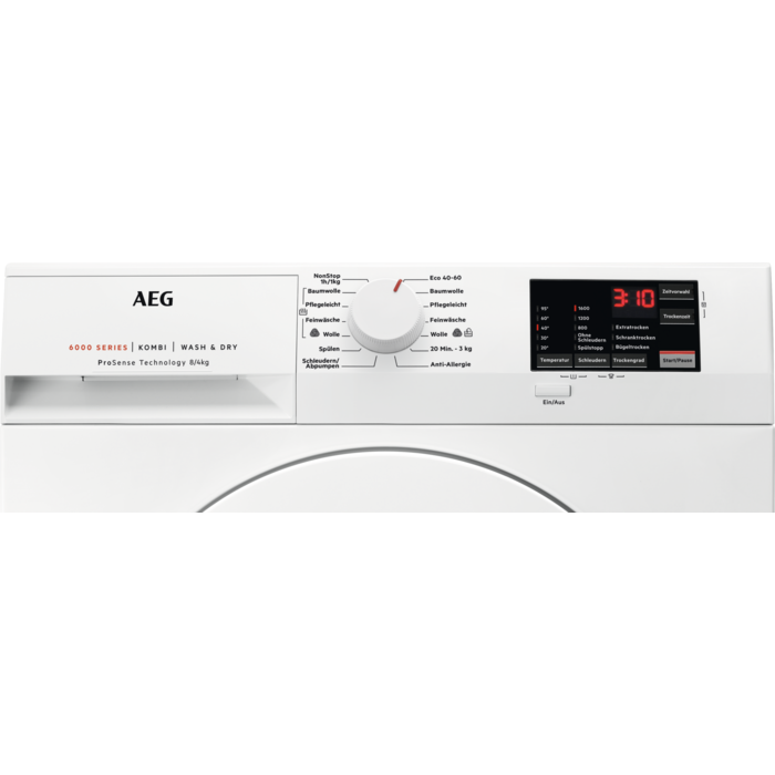 AEG - Freistehende Waschtrockner - L6WB48WT