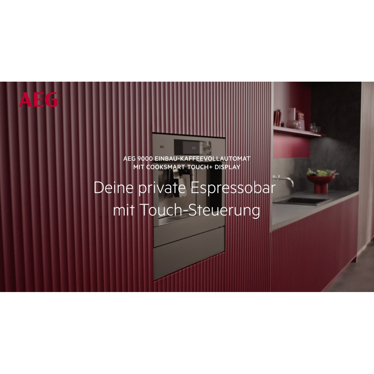 AEG - Einbau-Kaffeemaschine - CK9100T