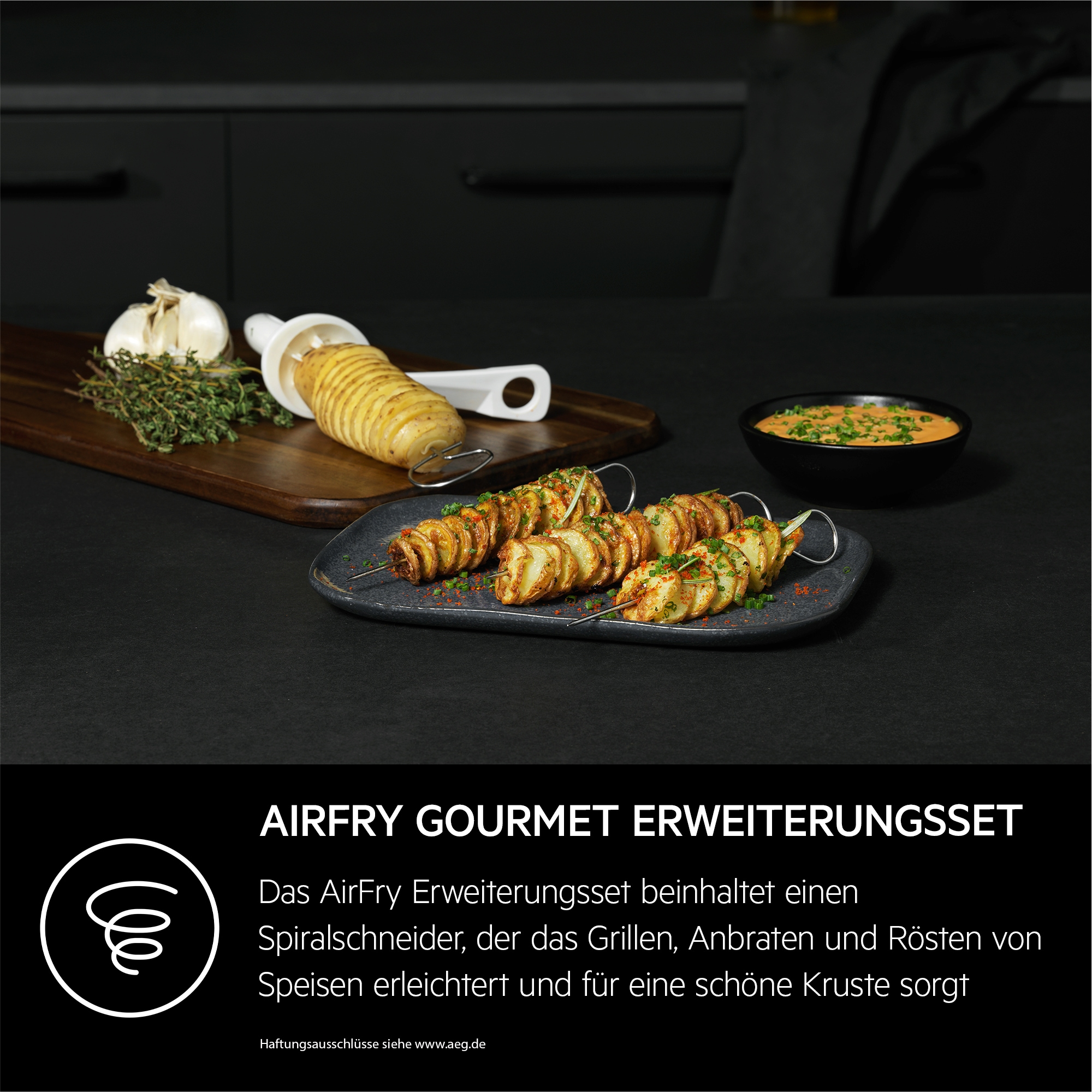 AEG - Heissluftfritteuse - AAFEK1