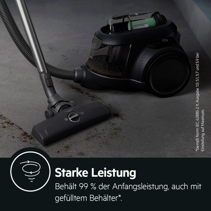 CLEAN 6000 ÖKO Staubsauger Mit Beutel / Farbe: Granite Grey