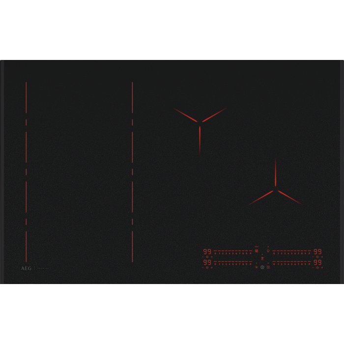 6000 Pure FlexBridge SaphirMatt® / Autarkes Induktionskochfeld / Hob²Hood / 80 cm - Bild 1