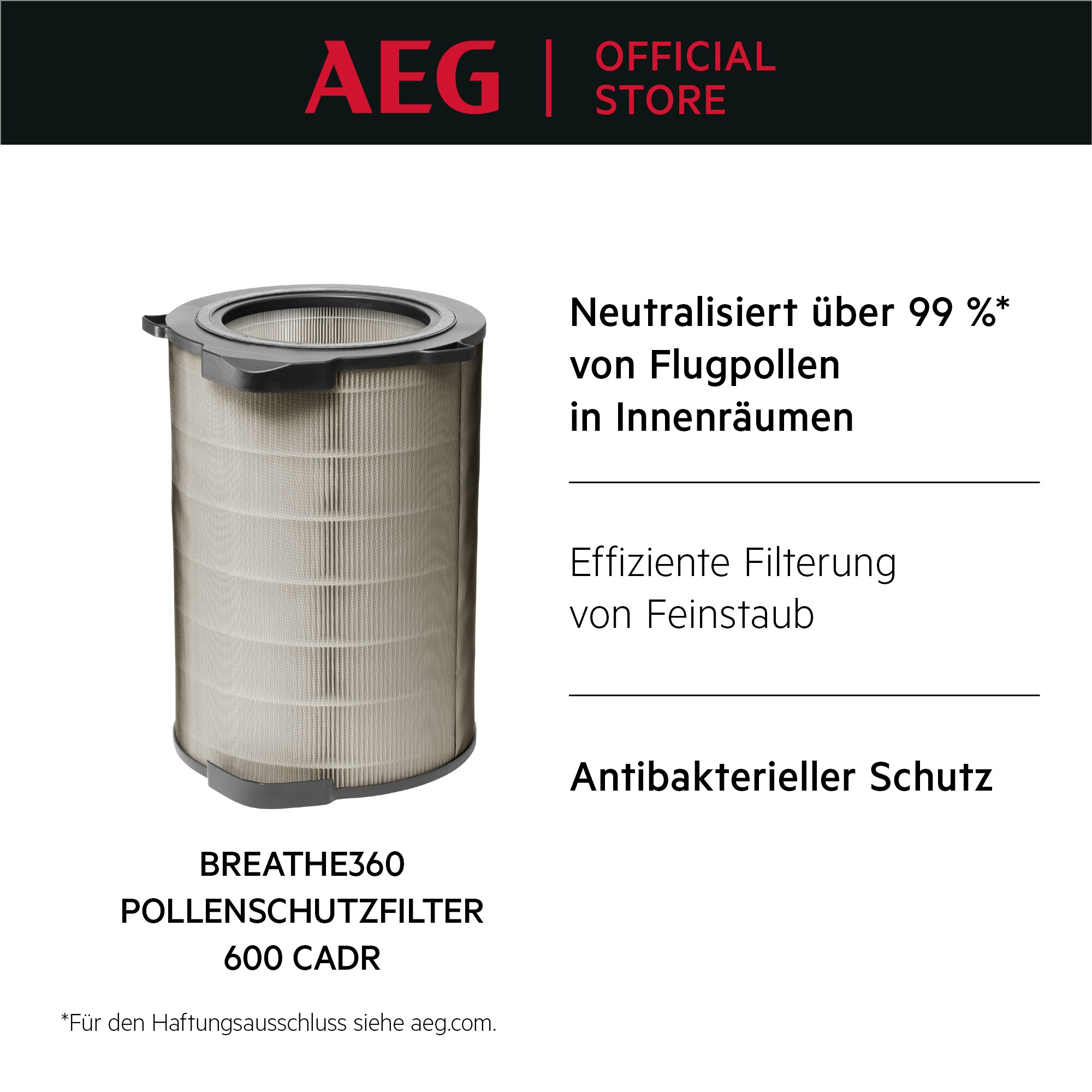 AEG - Filter für Luftreiniger - AFDBTH6