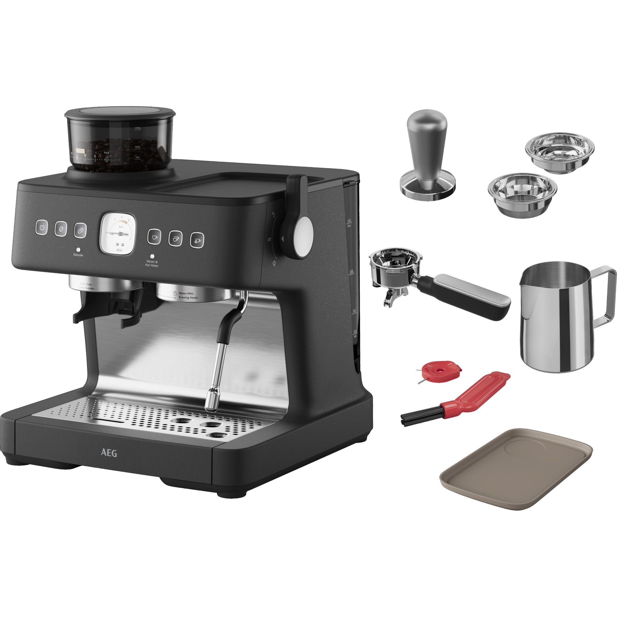 7333394087443 - Espresso Siebträgermaschine EC8-1-8BP 8000