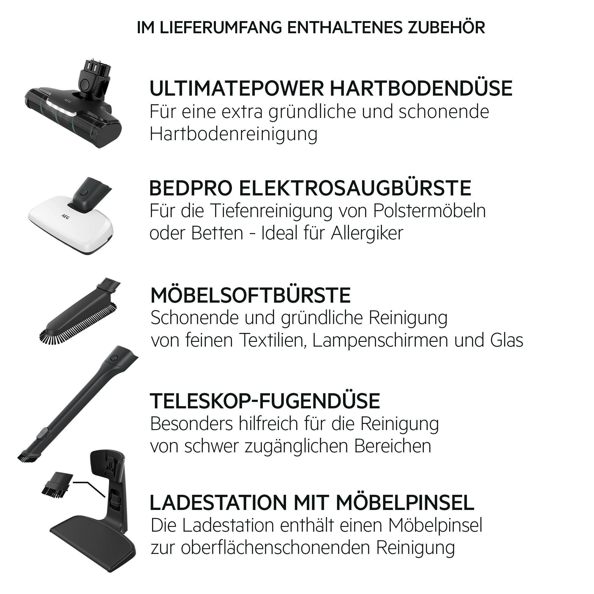 AEG - Akku-Staubsauger - AS52HP25SH