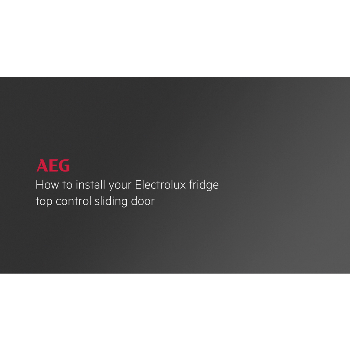 AEG - Einbaukühlschränke - G180ES