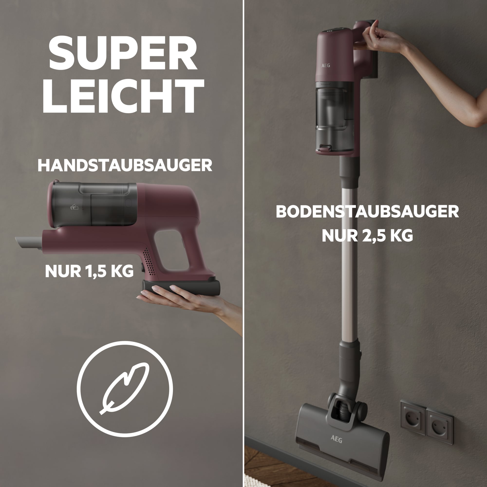 AEG - Akku-Staubsauger - AP61CB21DR