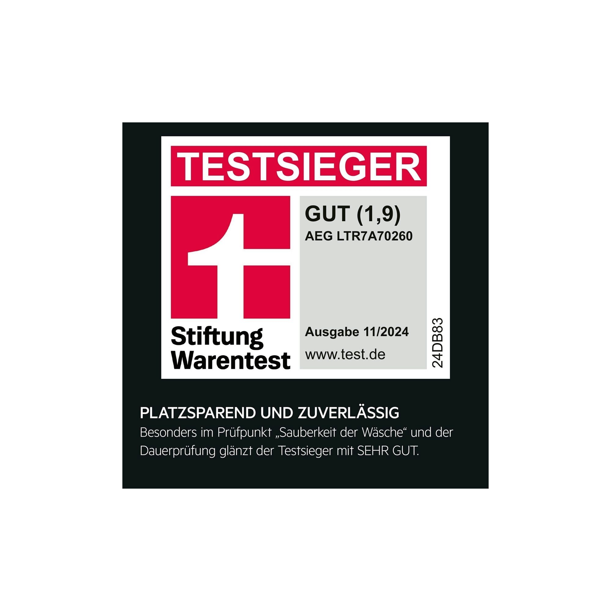 AEG - Toplader - LTR7A70260
