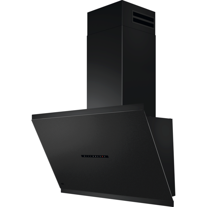 7000 SilenceTech / Wandhaube / 80 cm / texturiertes Mattschwarz - Bild 1