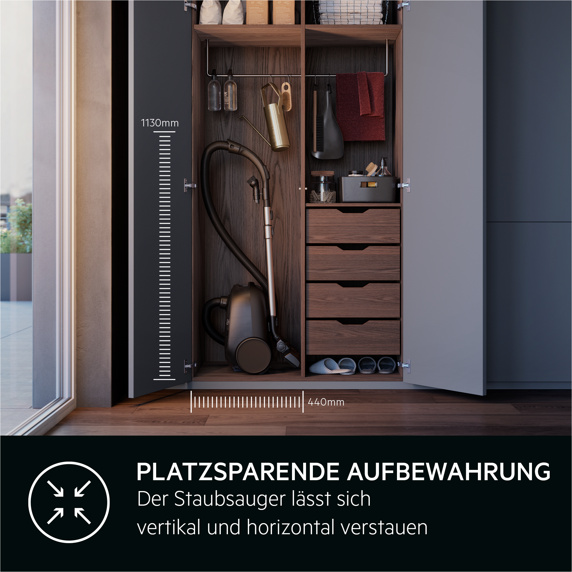 AEG - Staubsauger mit Beutel - AB61CDRTD