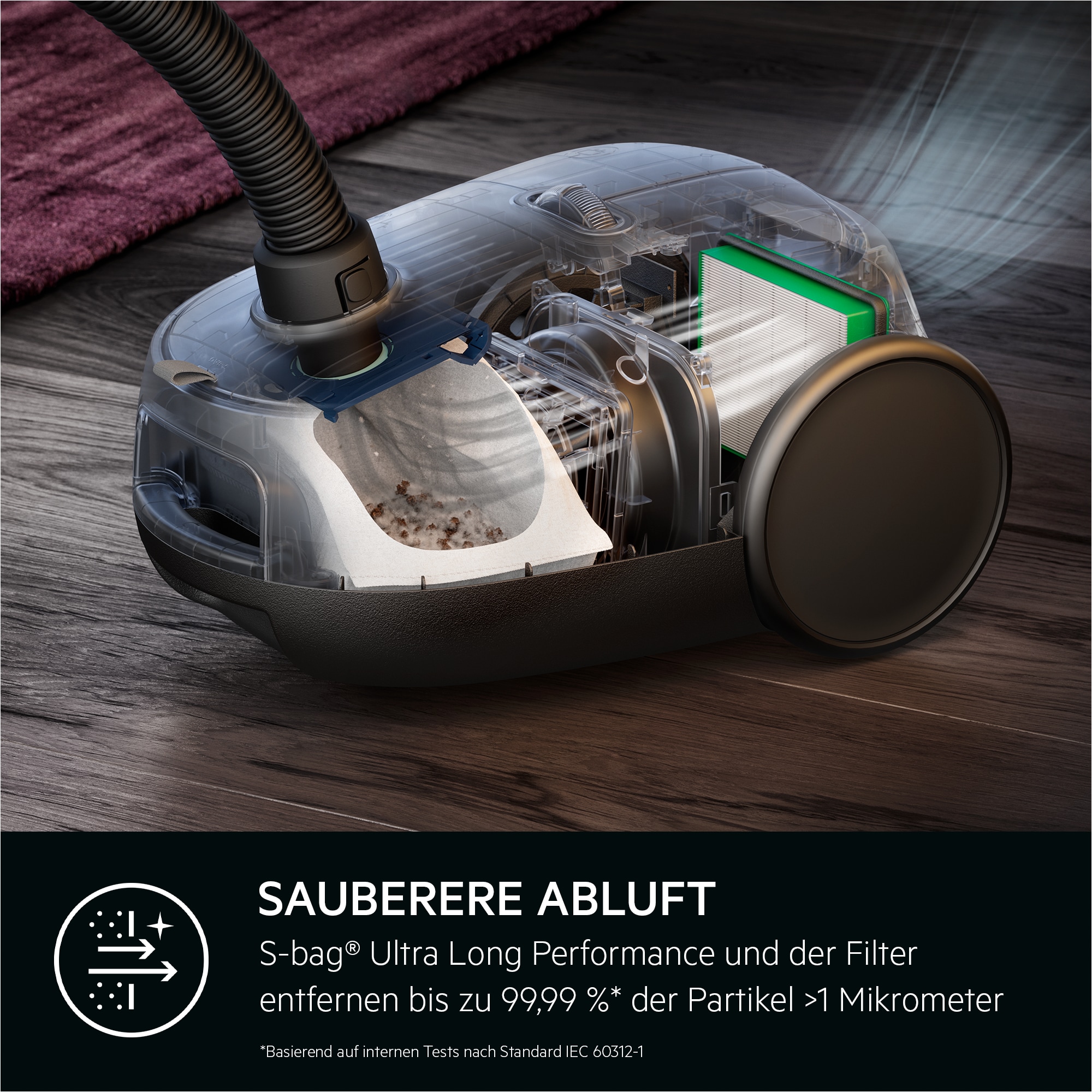 AEG - Staubsauger mit Beutel - AB61C2DB