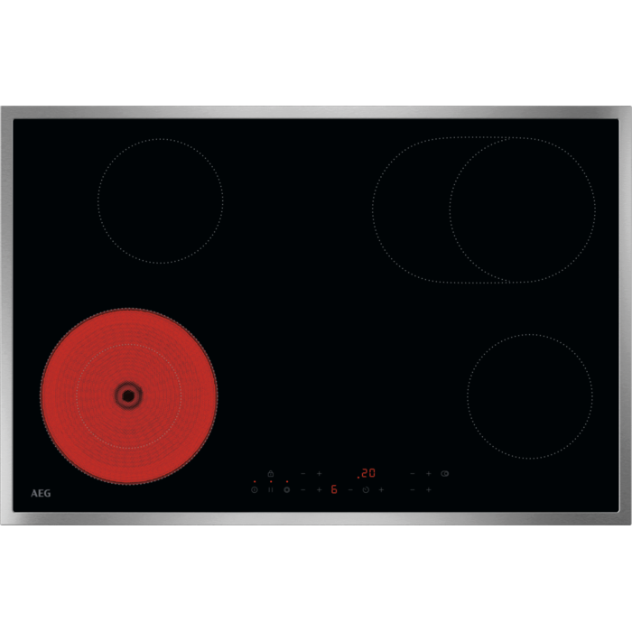 3000 Radiant Hob / Autarkes Glaskeramikkochfeld / 80 cm - Bild 1