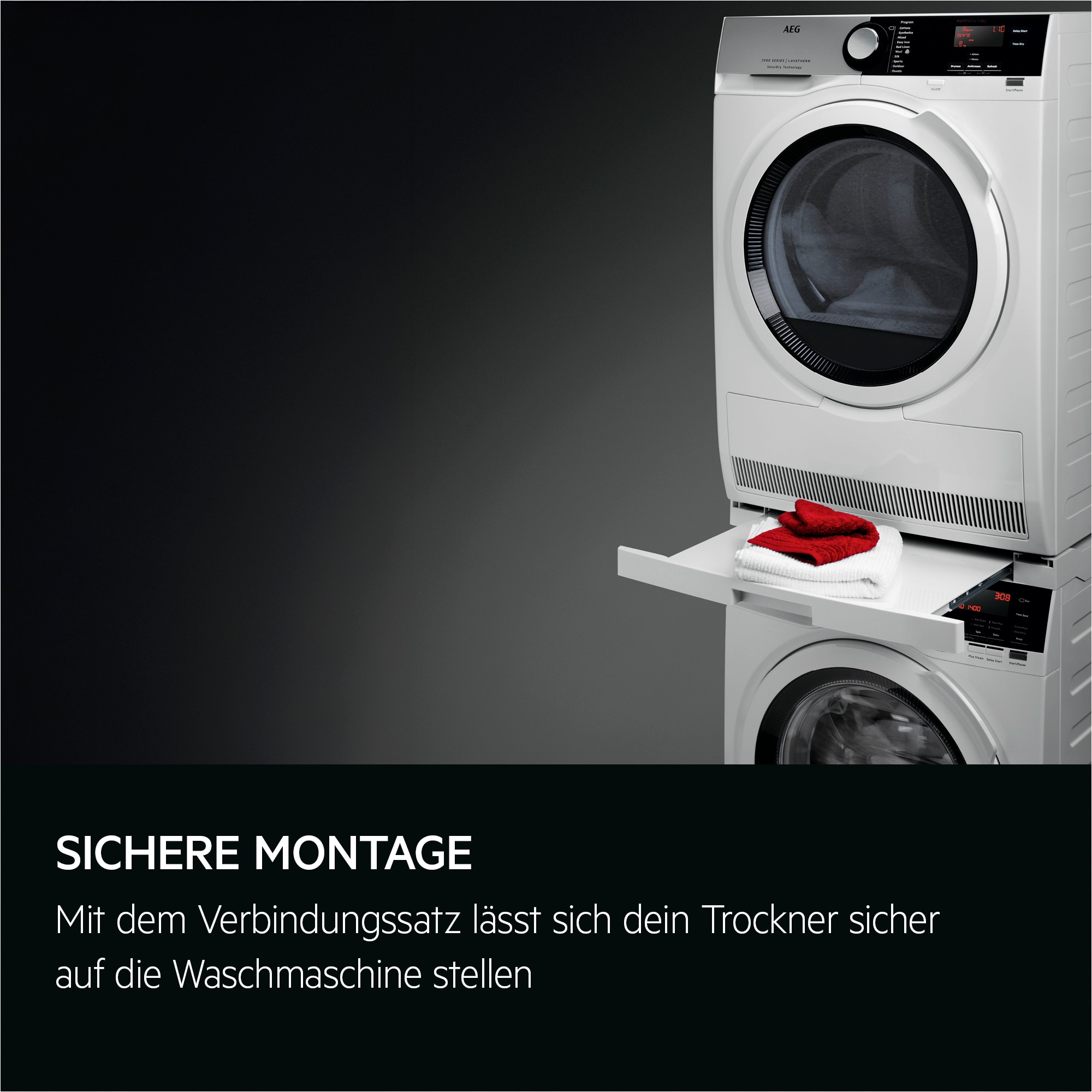 AEG - Bausatz Wasch-Trocken-Säule - A1WYHSK2