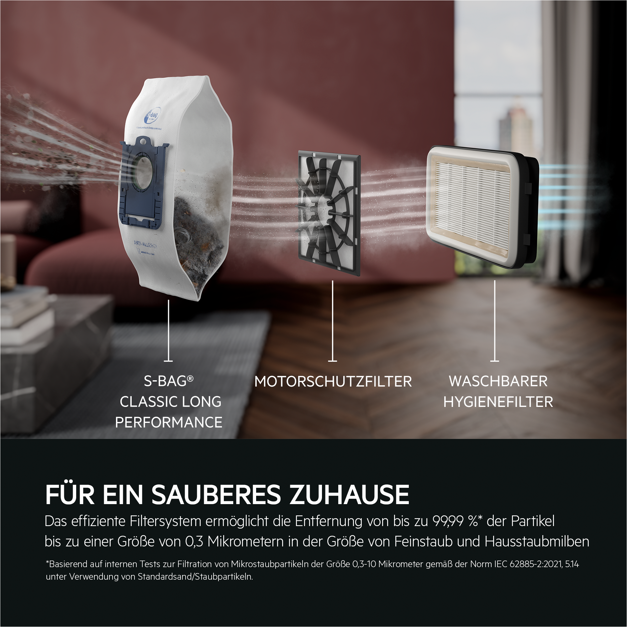 AEG - Staubsauger mit Beutel - AB51C1DR5B