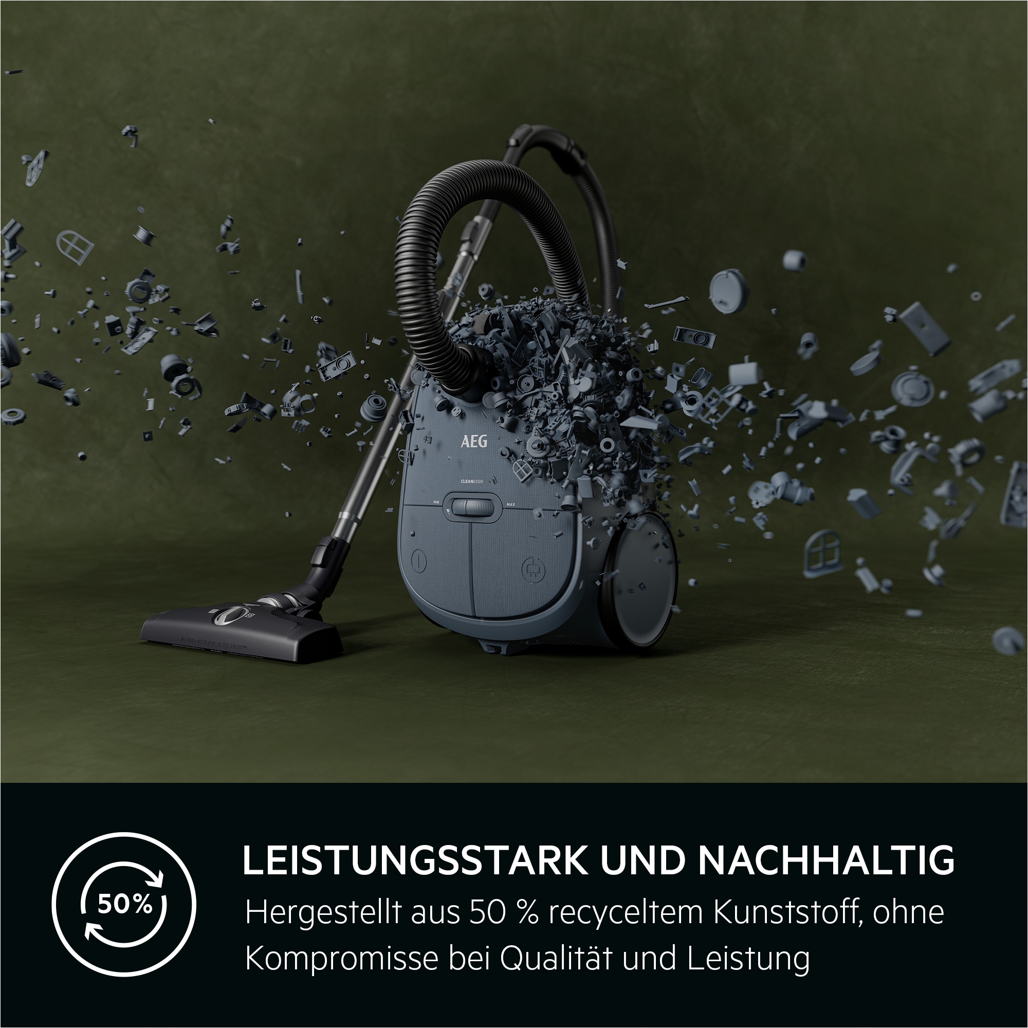 AEG - Staubsauger mit Beutel - AB61C2DB