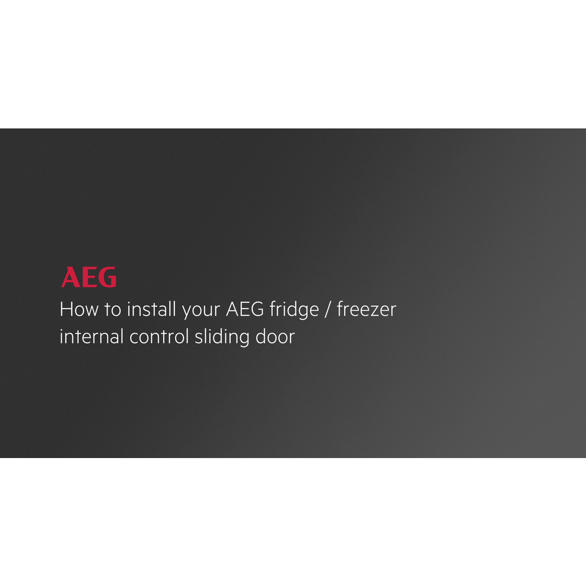 AEG - Einbau-Kühl-Gefrierkombinationen - SD18NES