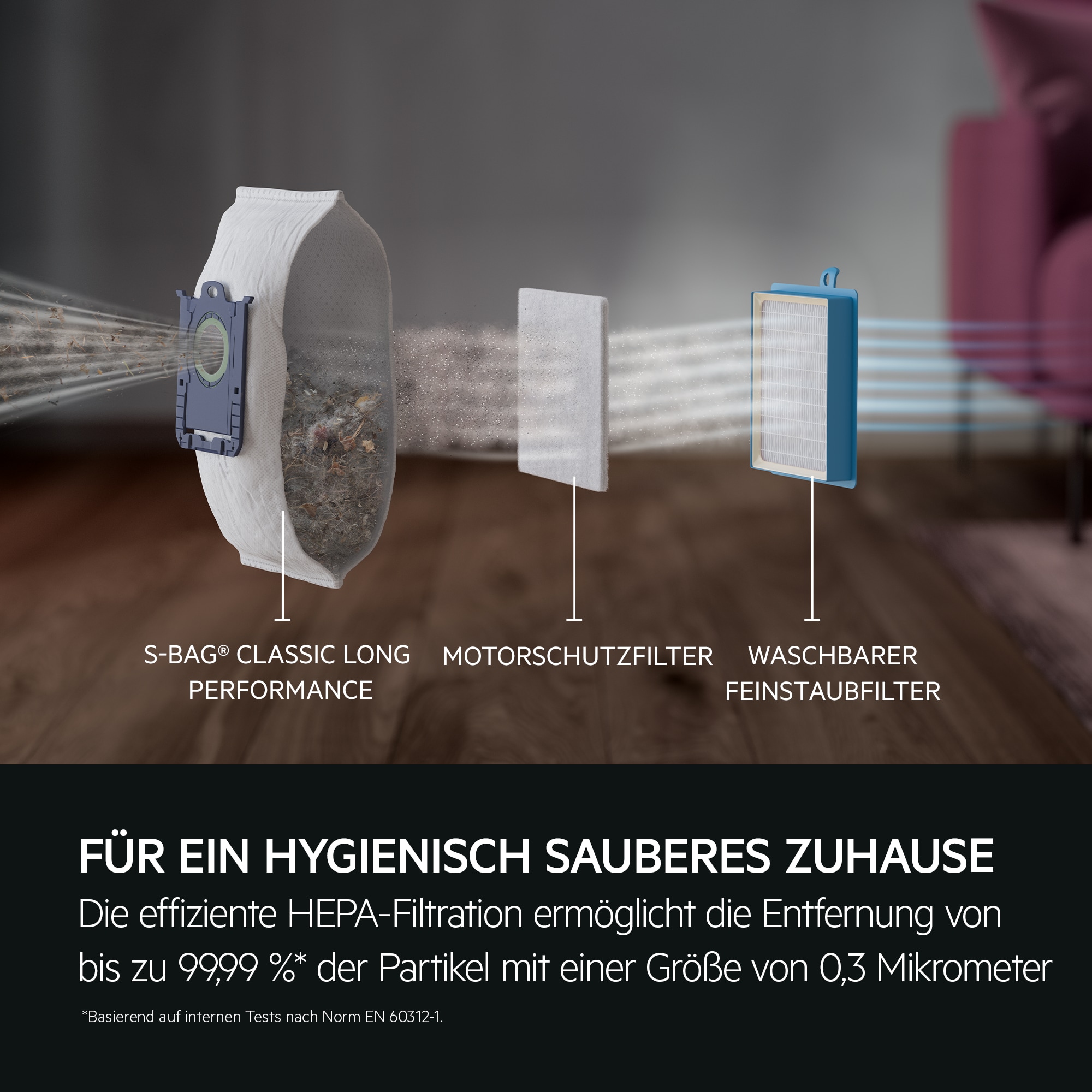 AEG - Staubsauger mit Beutel - AB61C2DB
