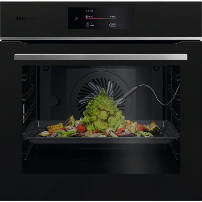 7000 MealAssist / Einbaubackofen / WLAN-fähig / Pyrolytische Selbstreinigung / Matt Black - Bild 1