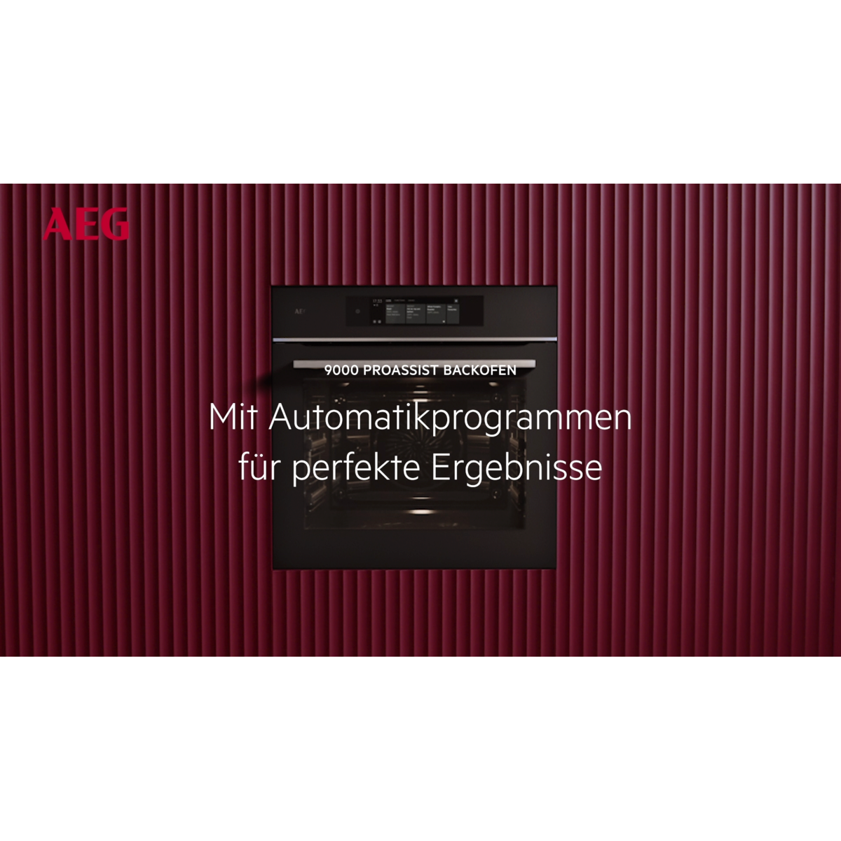 AEG - Einbaubacköfen und -herde mit pyrolytischer Selbstreinigung - TT9PB83FAB