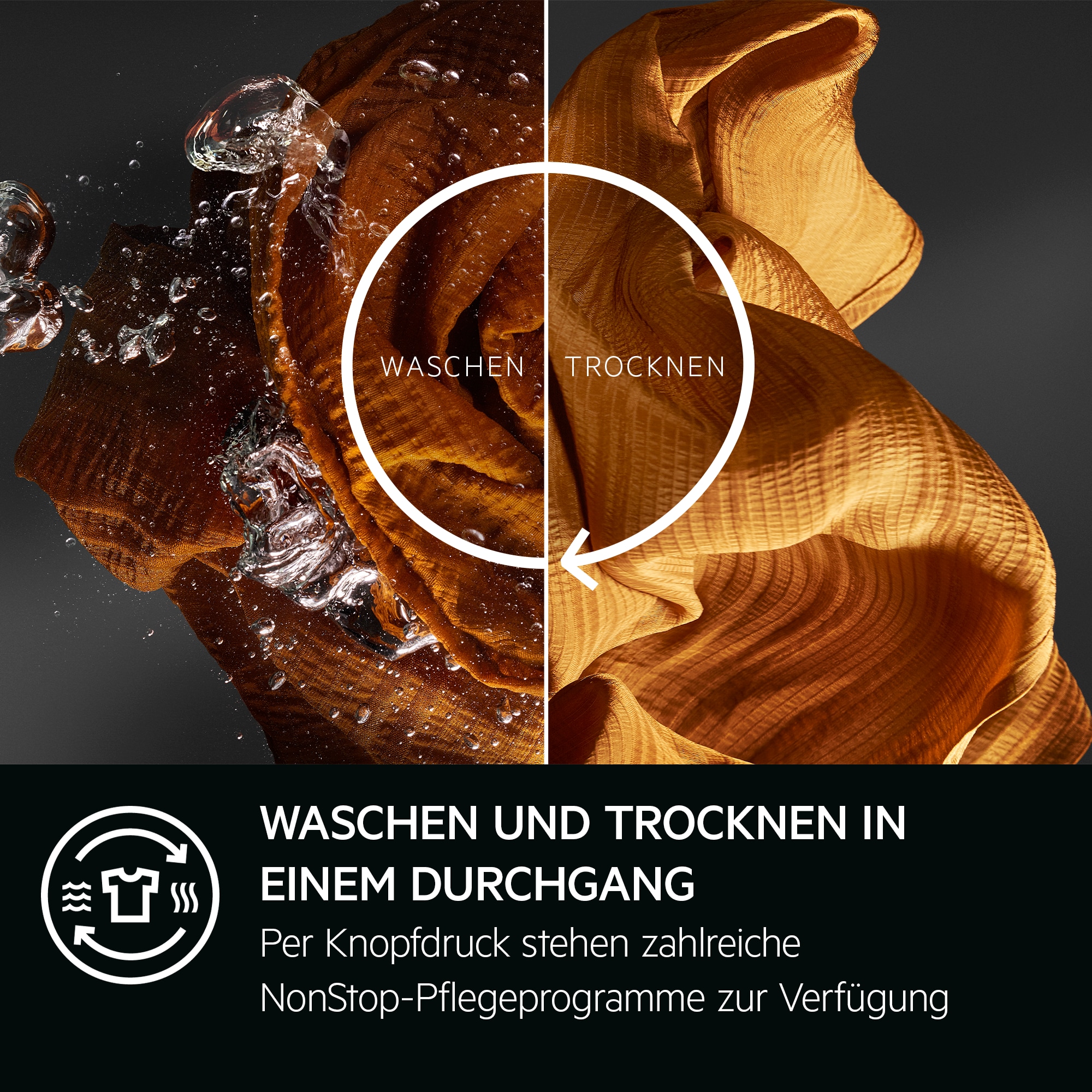 AEG - Freistehende Waschtrockner - LWR8E80610