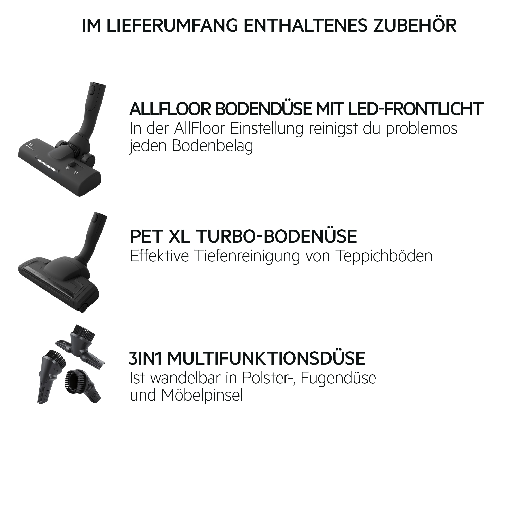 AEG - Staubsauger mit Beutel - AB81A2DG