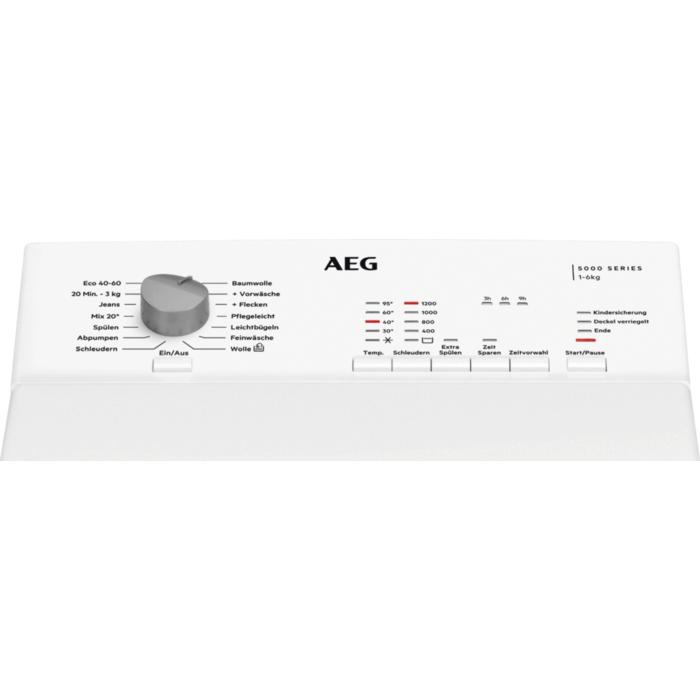 AEG - Toplader - LTR5N30268