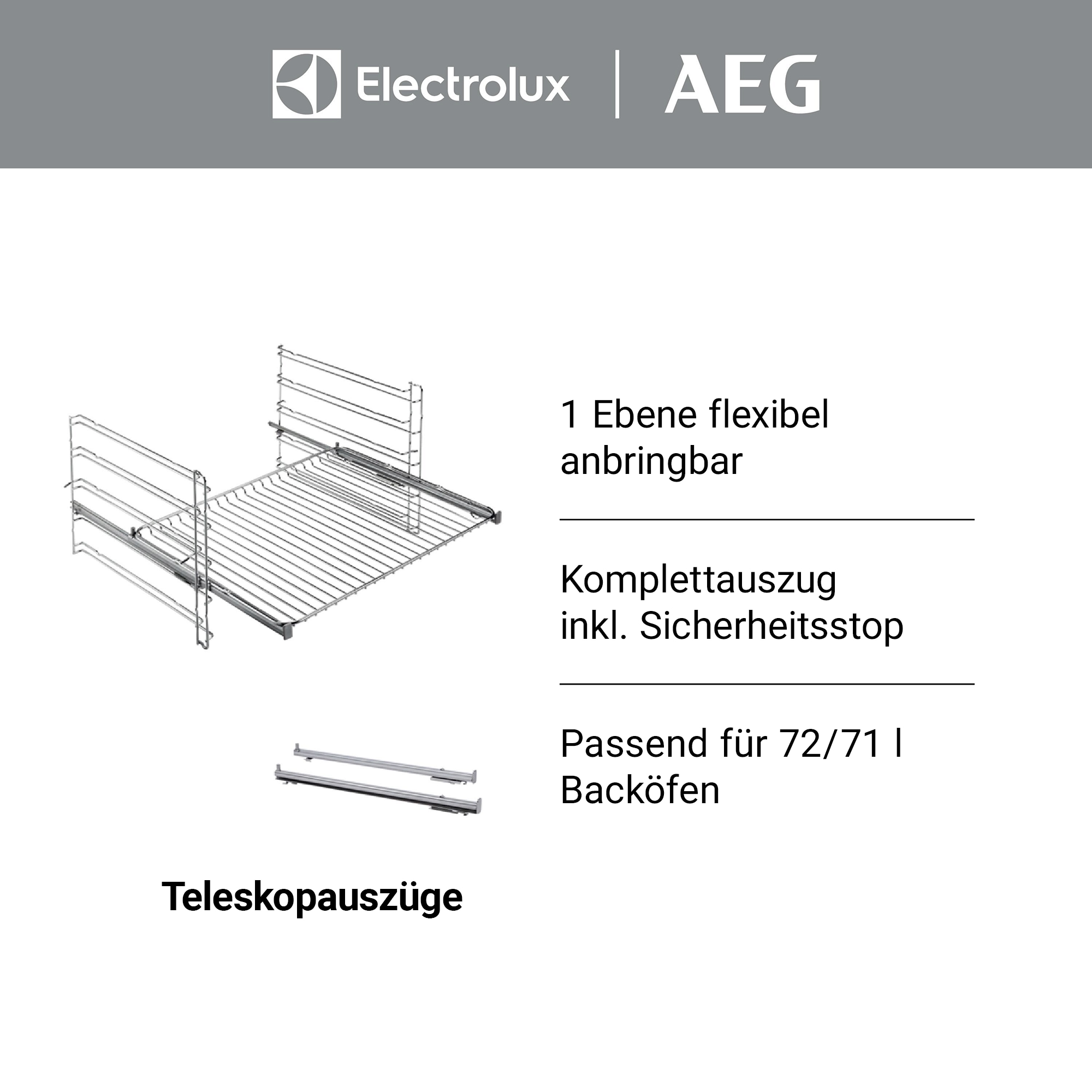 No Brand - Teleskop Backauszug - TR1LFV