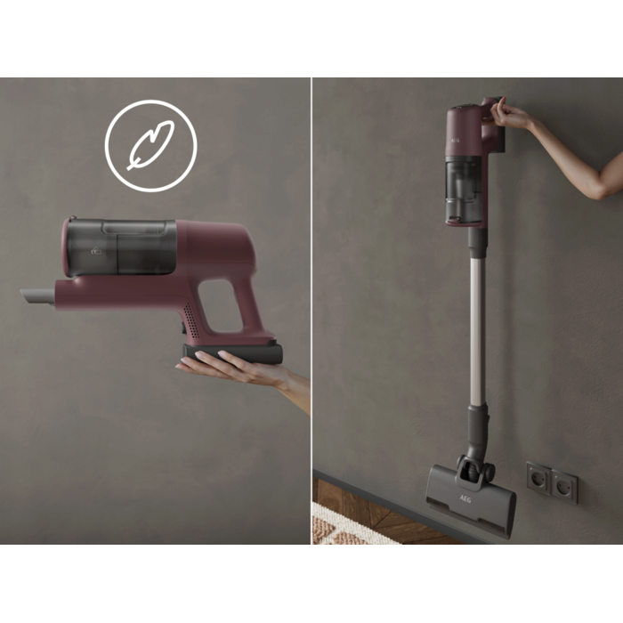 Cordless cleaner that is super lightweight for easy handling.