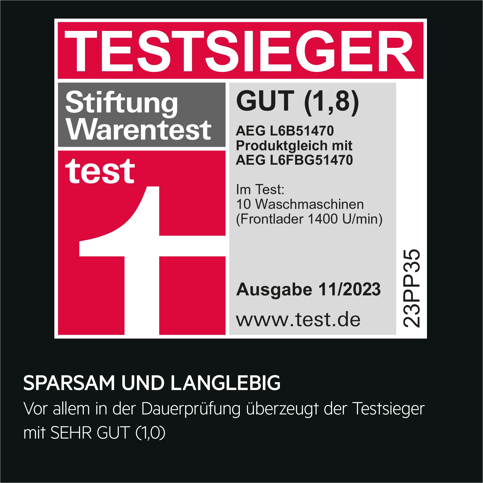 AEG - Frontlader - L6B51470