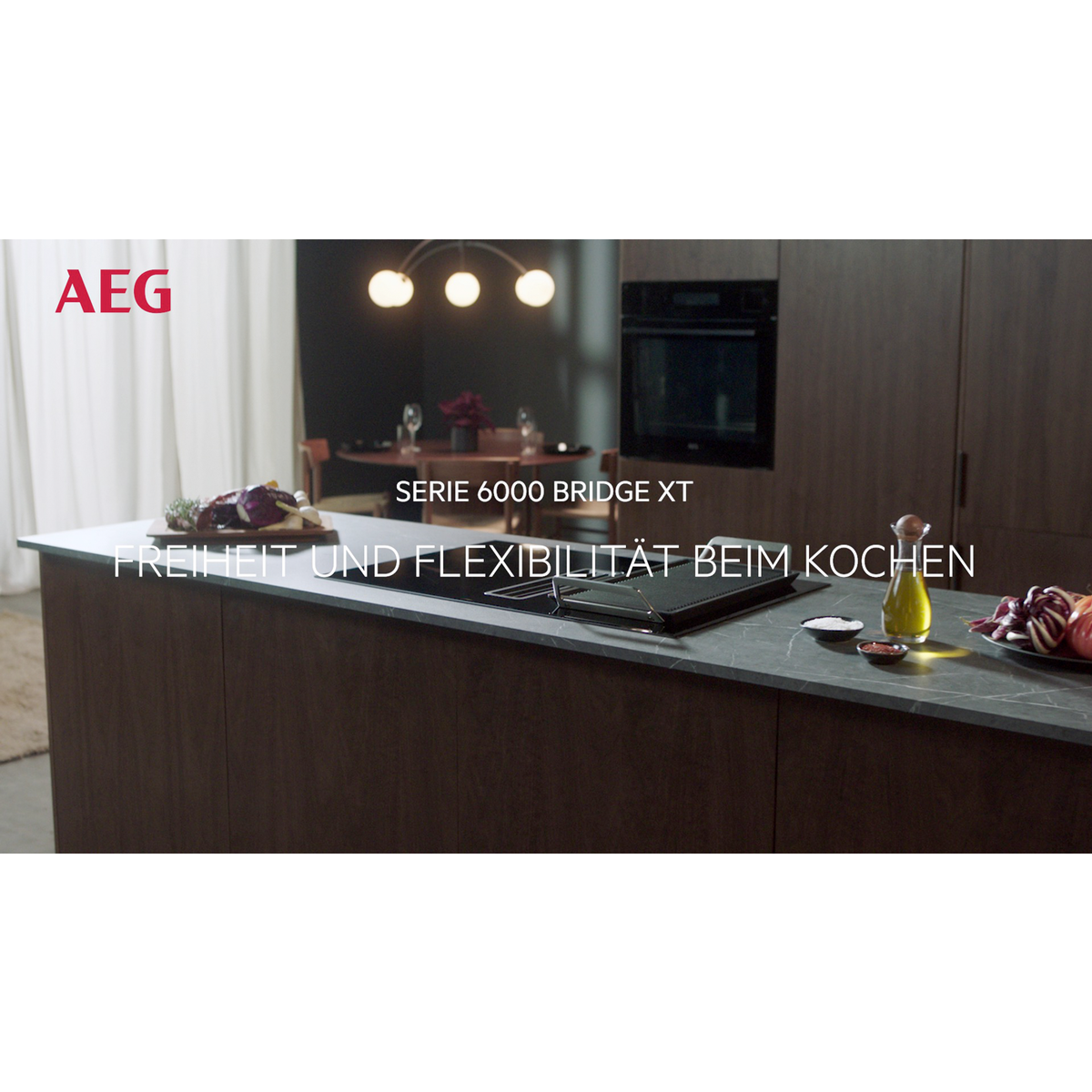 AEG - Kochfelder mit integriertem Dunstabzug - CD8454K