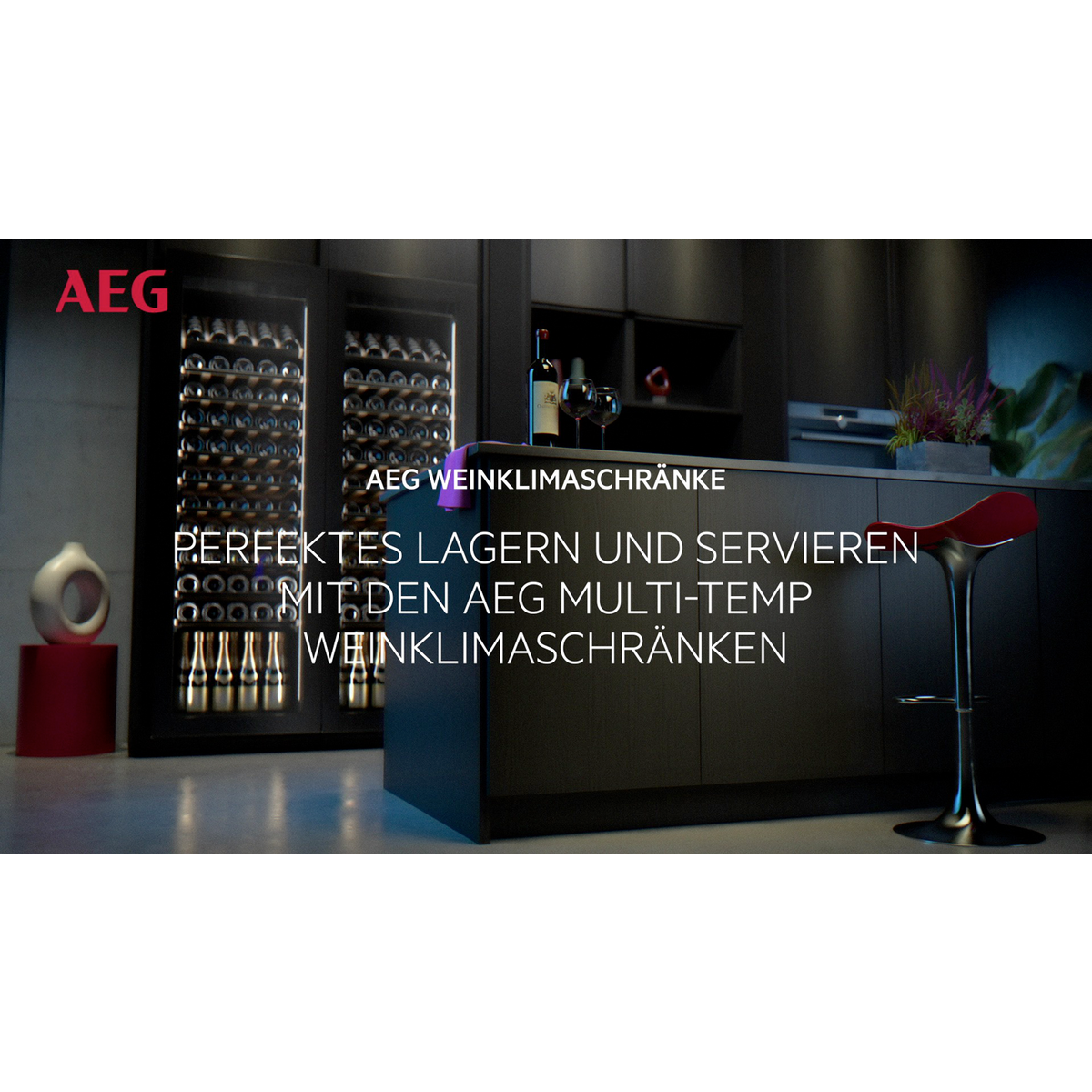 AEG - Kompakte Weinklimaschränke - CW6000B