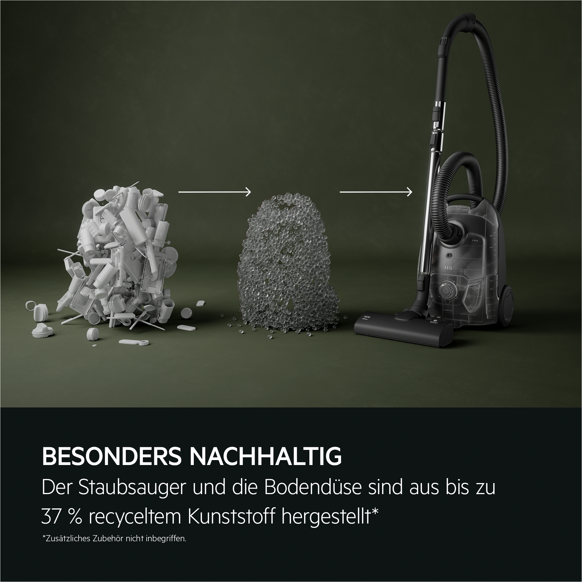 AEG - Staubsauger mit Beutel - AB51C1DR5B