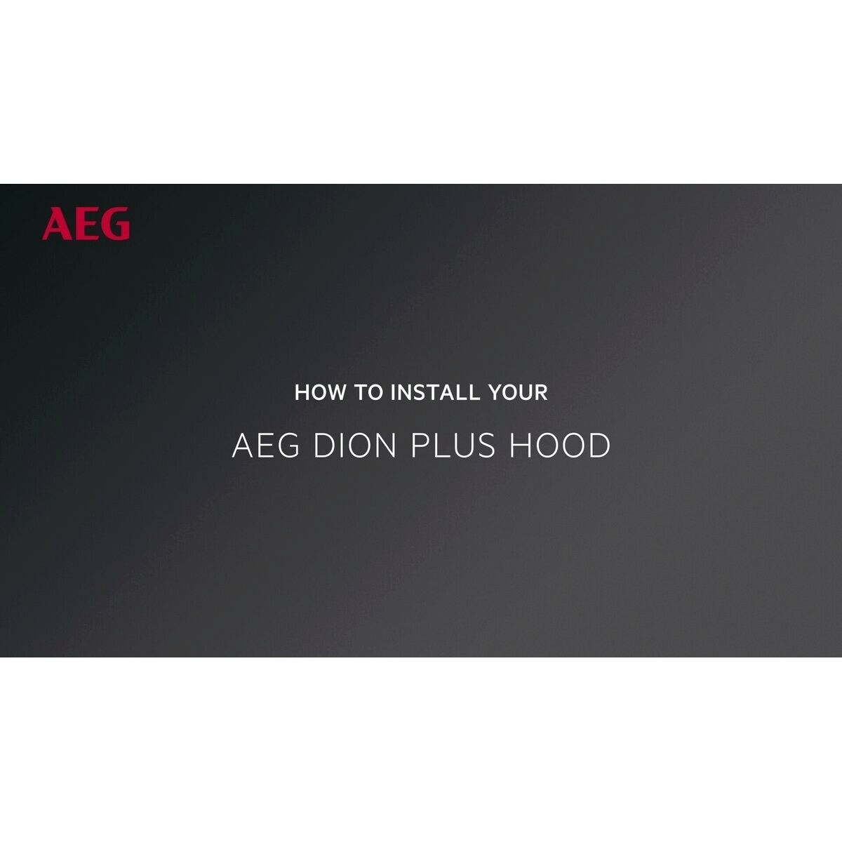 AEG - Dunstabzugshauben 60 cm - DFH8661B