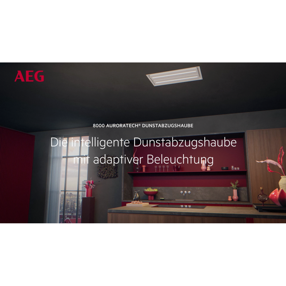AEG - Insel-Dunstabzugshaube - DDC8271W