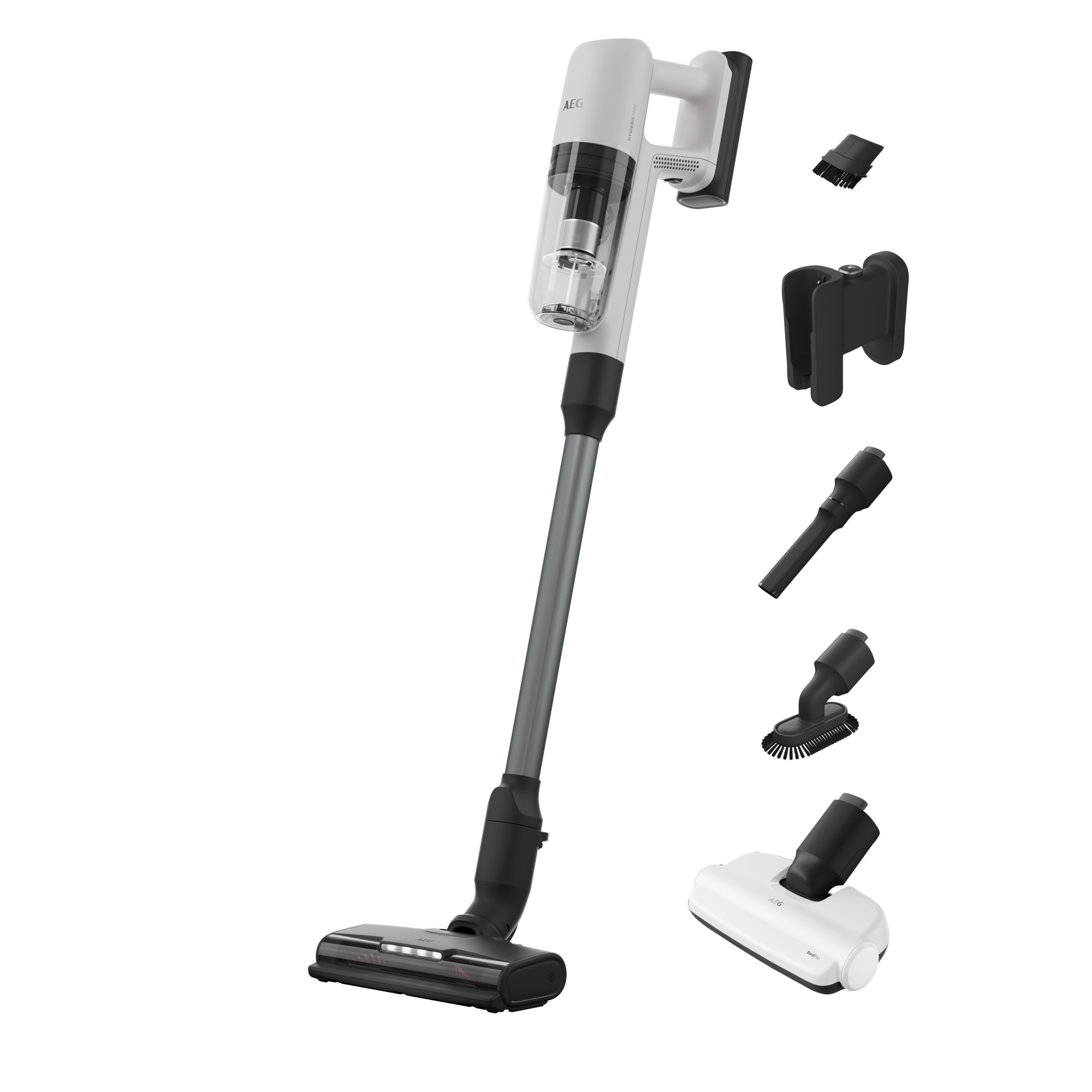 7332543971664 - HYGIENIC 7000 Akku-Staubsauger kabellos   Akkulaufzeit bis zu 50 Minuten   Farbe Shell White AP71HB14SH