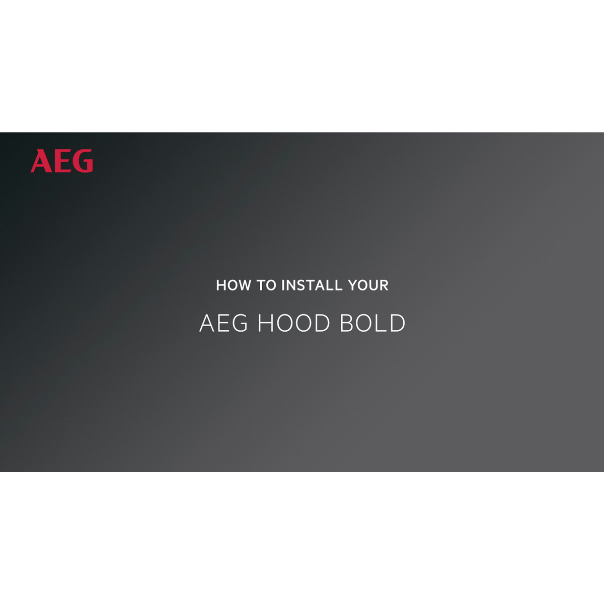 AEG - Einbau-Dunstabzugshauben - DGE5861HM