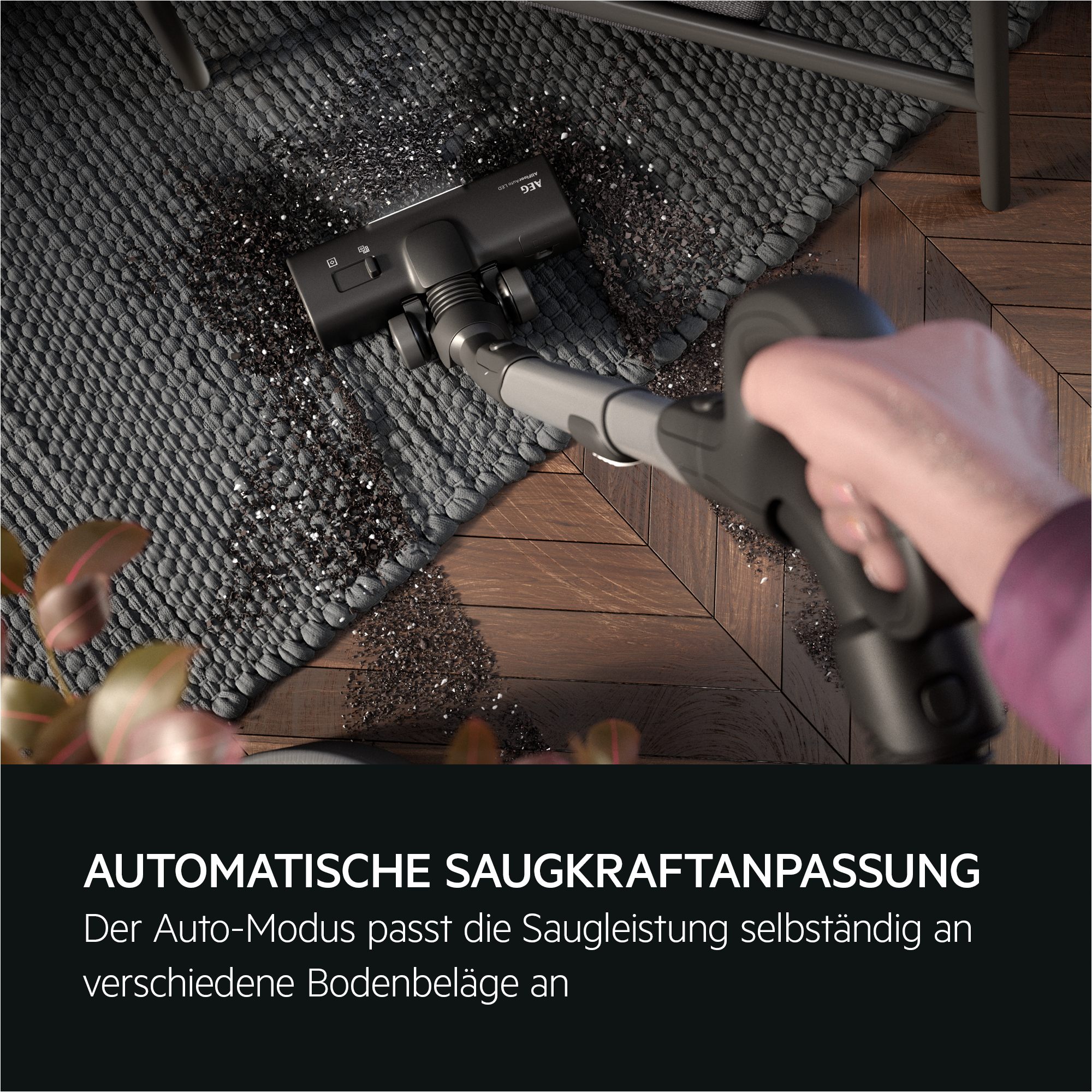 AEG - Staubsauger mit Beutel - AB81A2DG