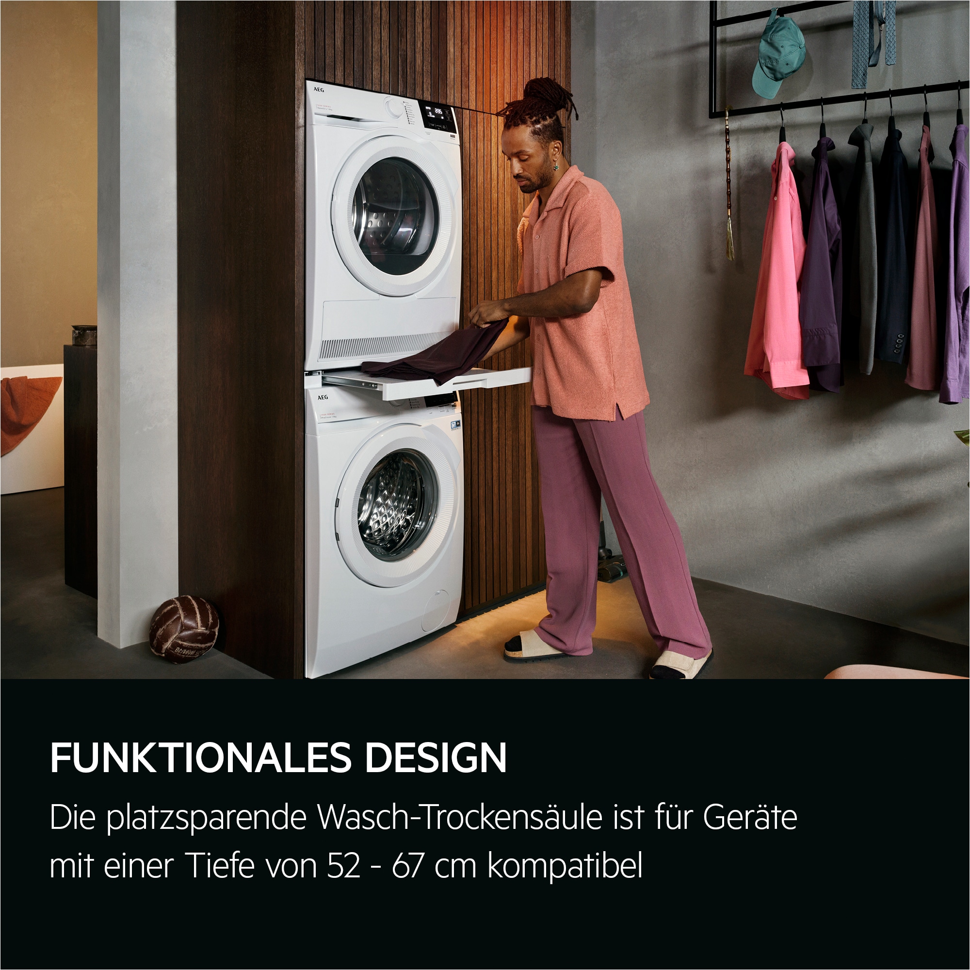 AEG - Bausatz Wasch-Trocken-Säule - A1WYHSK2