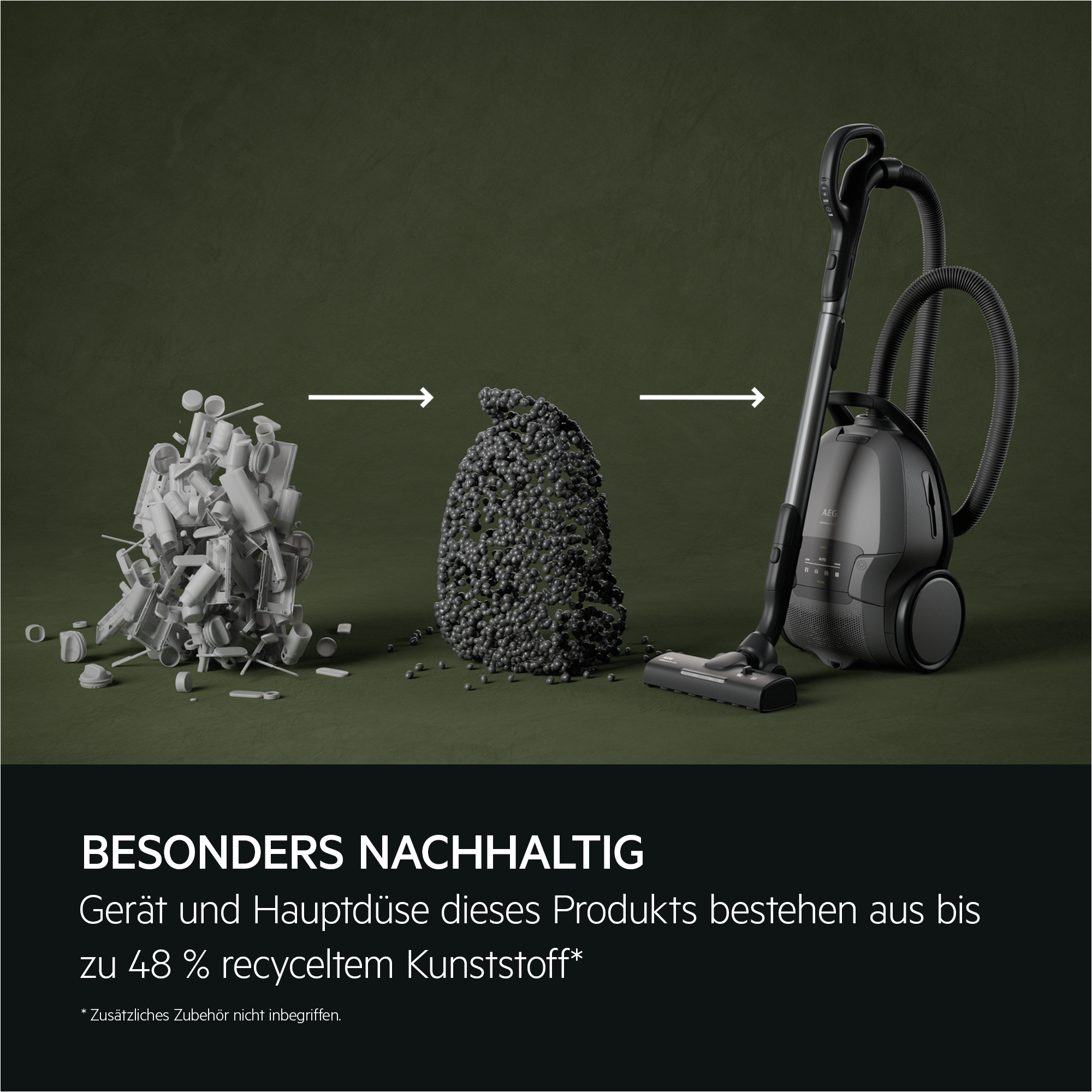 AEG - Staubsauger mit Beutel - AB81A2DG