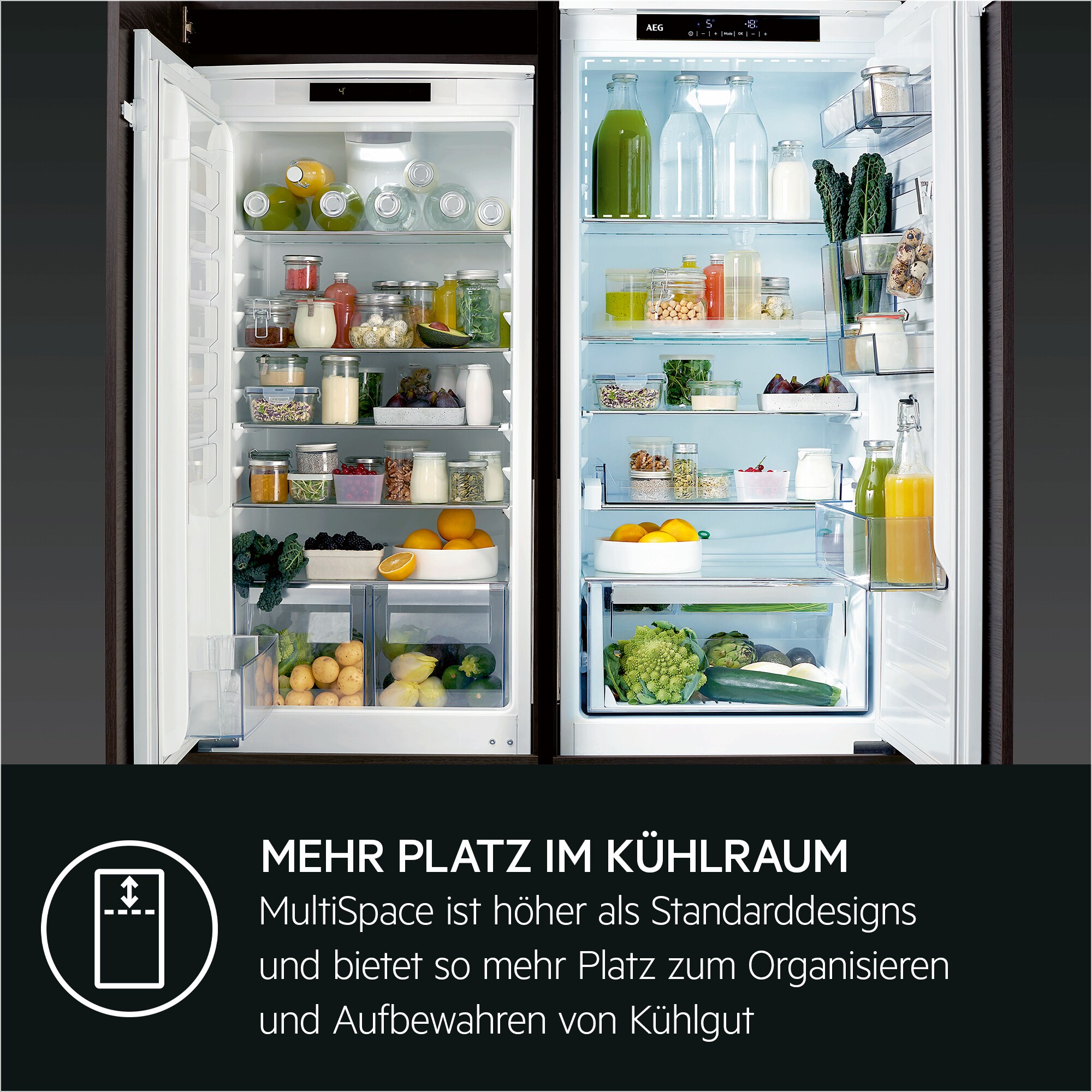 AEG - Einbaukühlschränke - ES6D18C
